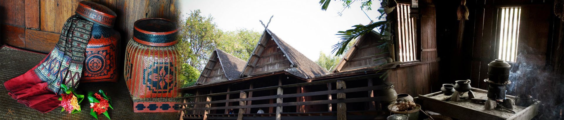 พิพิธภัณฑ์พื้นบ้านล้านนา เรือนซ้อ-หงส์